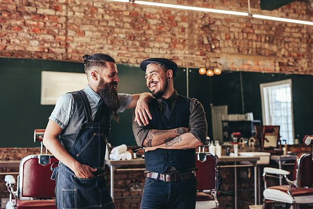 Barber haircut